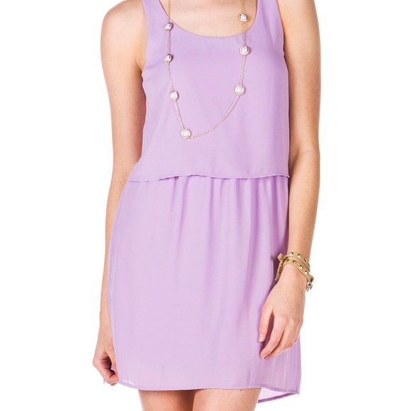 Francesca's Purple Dress - Picture 1 of 8